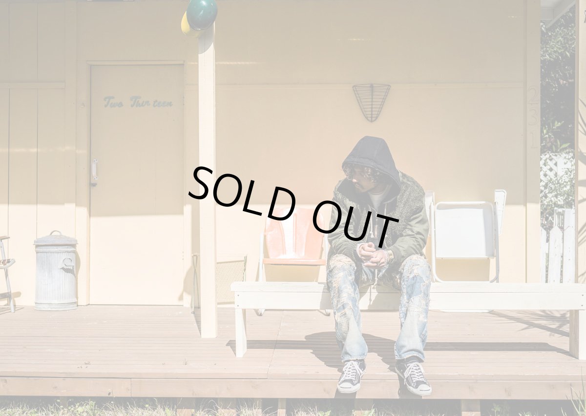 画像10: VARDE77 US ARMY D-2 TYPE PARKA BLACK (10)