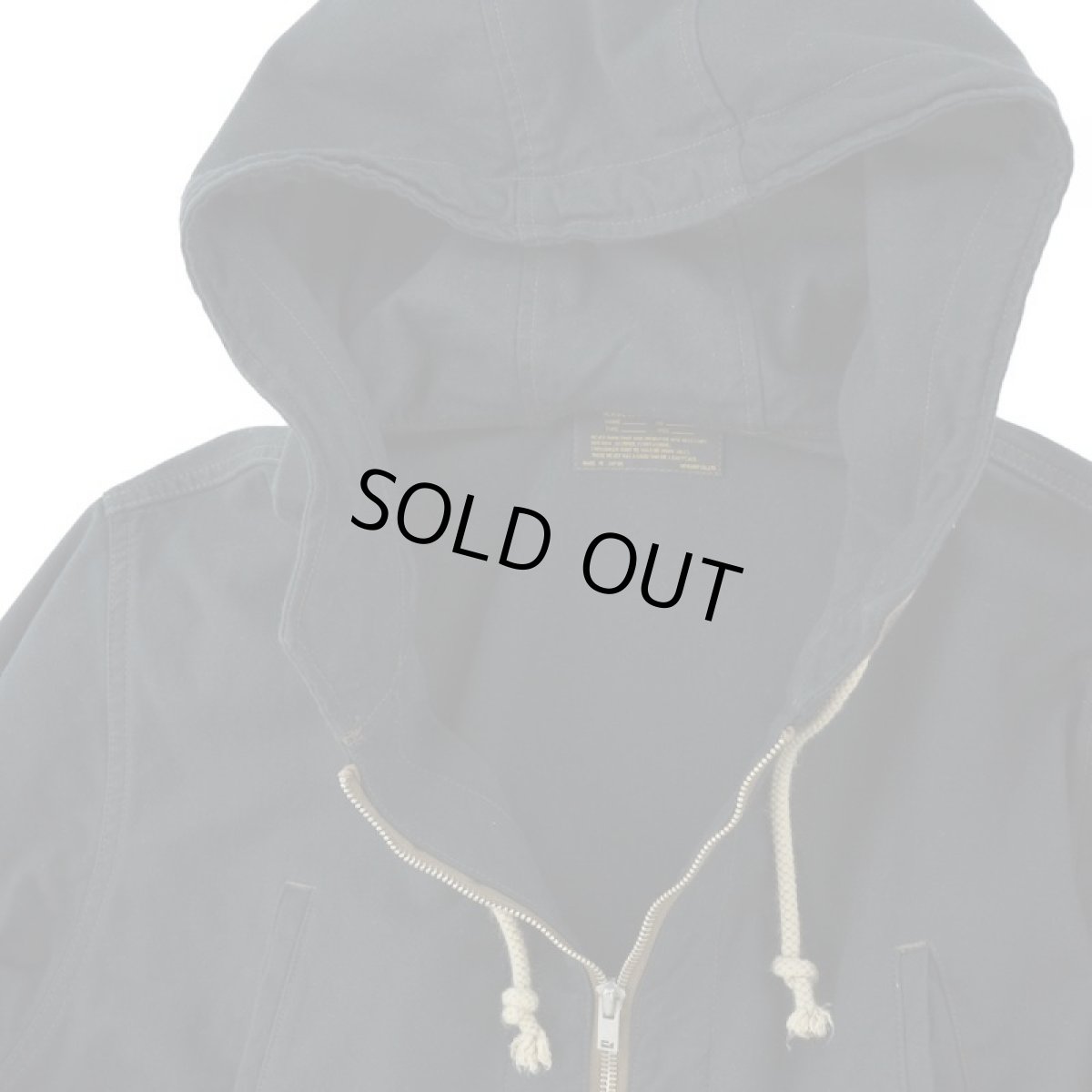 画像6: VARDE77 US ARMY D-2 TYPE PARKA BLACK (6)