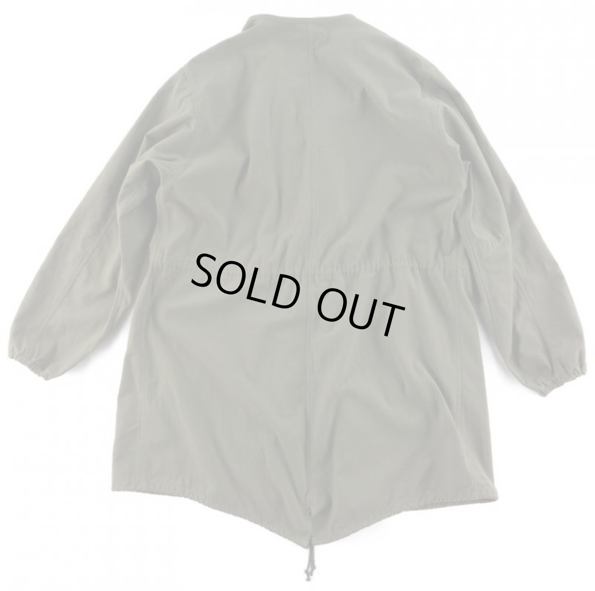 画像2: VARDE77 62' US ARMY VESICANT GAS PROTECTIVE COAT〈SOLID〉 OLIVE (2)