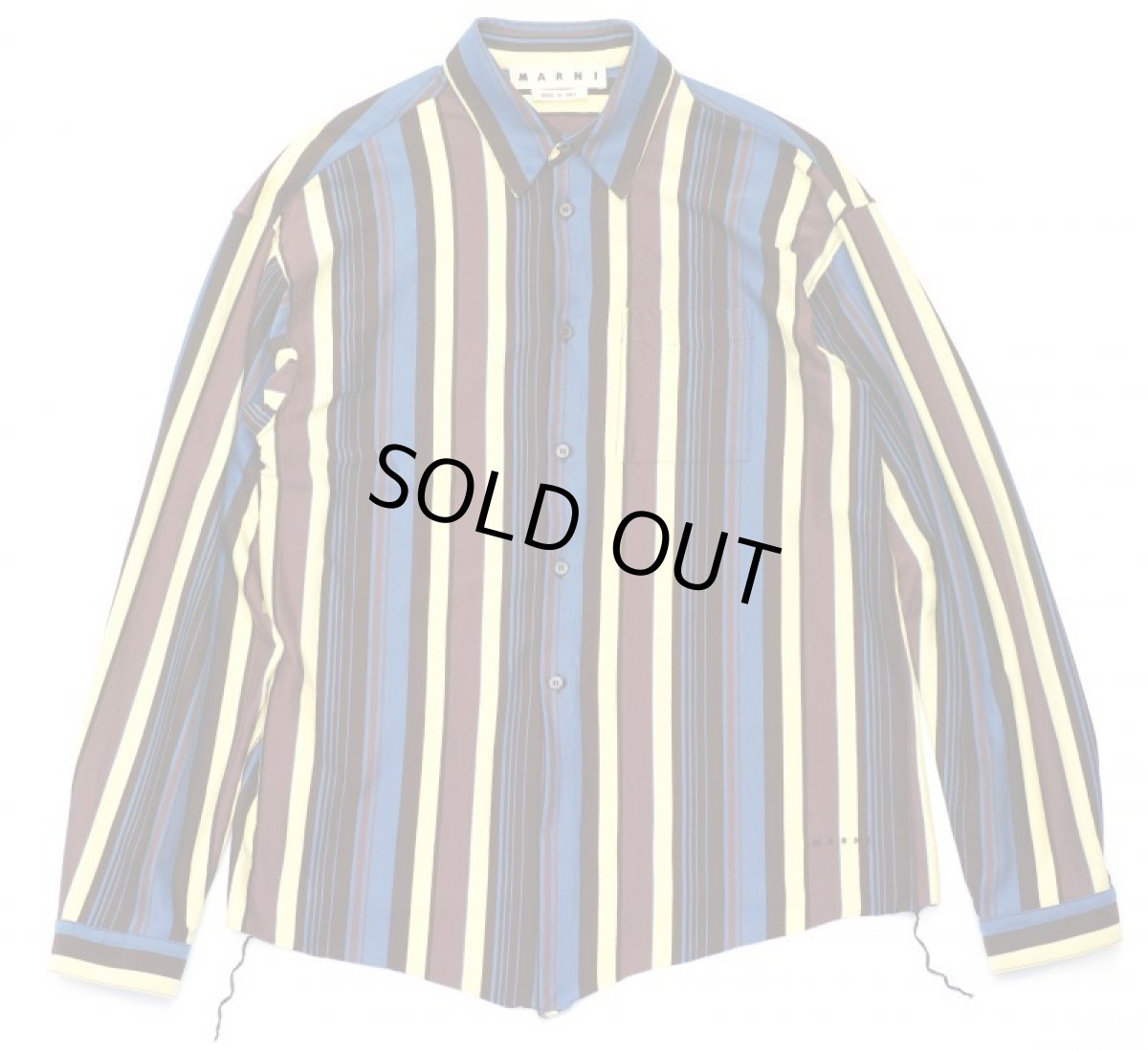 画像1: M A R N I  STRIPE OVER SHIRTS (1)