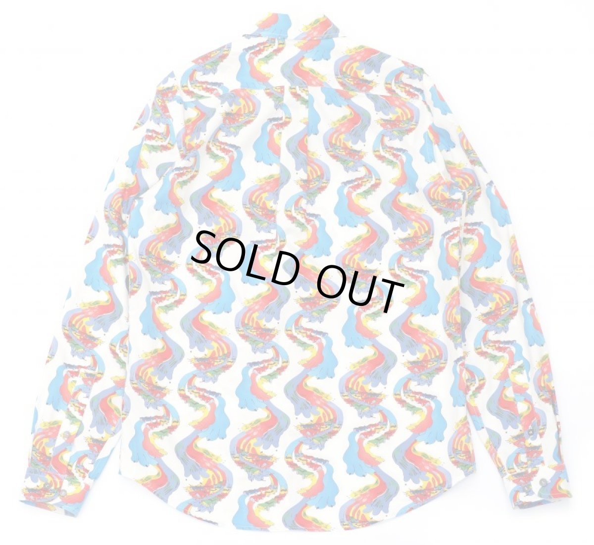 画像7: M A R N I  COTTON SHIRT WITH FIREBIRD PRINT BY BRUNO BOZZETTO (7)