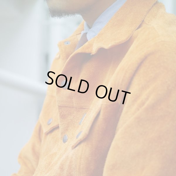 VARDE77 3RD TYPE VINTAGE SUEDE JACKET - HOMEDICT