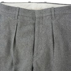 画像2: VARDE77 POLYWOOL STANDARD WIDE SLACKS GRAY (2)