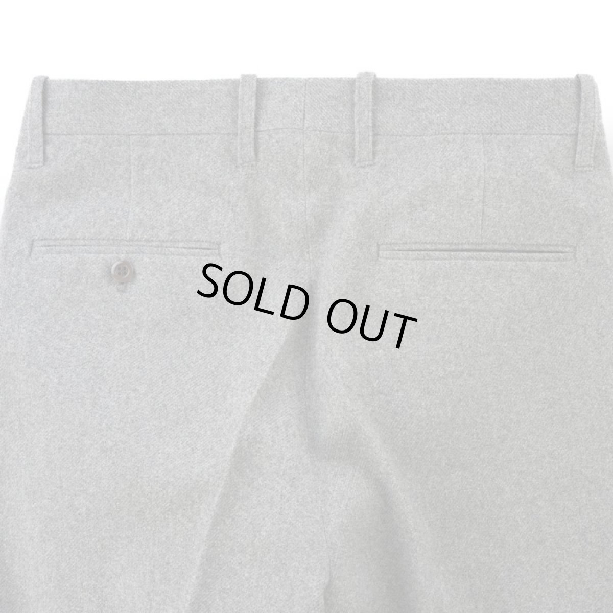 画像7: VARDE77 POLYWOOL STANDARD WIDE SLACKS GRAY (7)