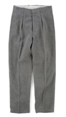 画像1: VARDE77 POLYWOOL STANDARD WIDE SLACKS GRAY (1)