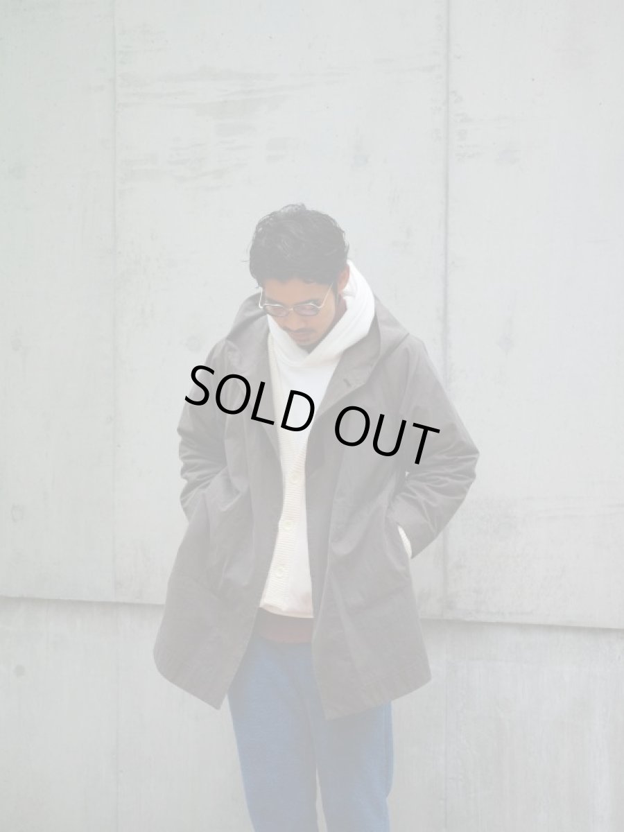 画像12: VARDE77  POLYNUBUCK&COTTON KNIT CARDIGAN WHITE IVORY (12)