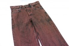 画像2: M A R N I  OVERDYED DENIM PANTS (2)