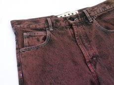 画像3: M A R N I  OVERDYED DENIM PANTS (3)