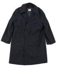 画像1: VARDE77 VINTAGE STAND-FALL COLLAR COAT WITH LINER BLACK (1)