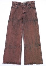 画像1: M A R N I  OVERDYED DENIM PANTS (1)