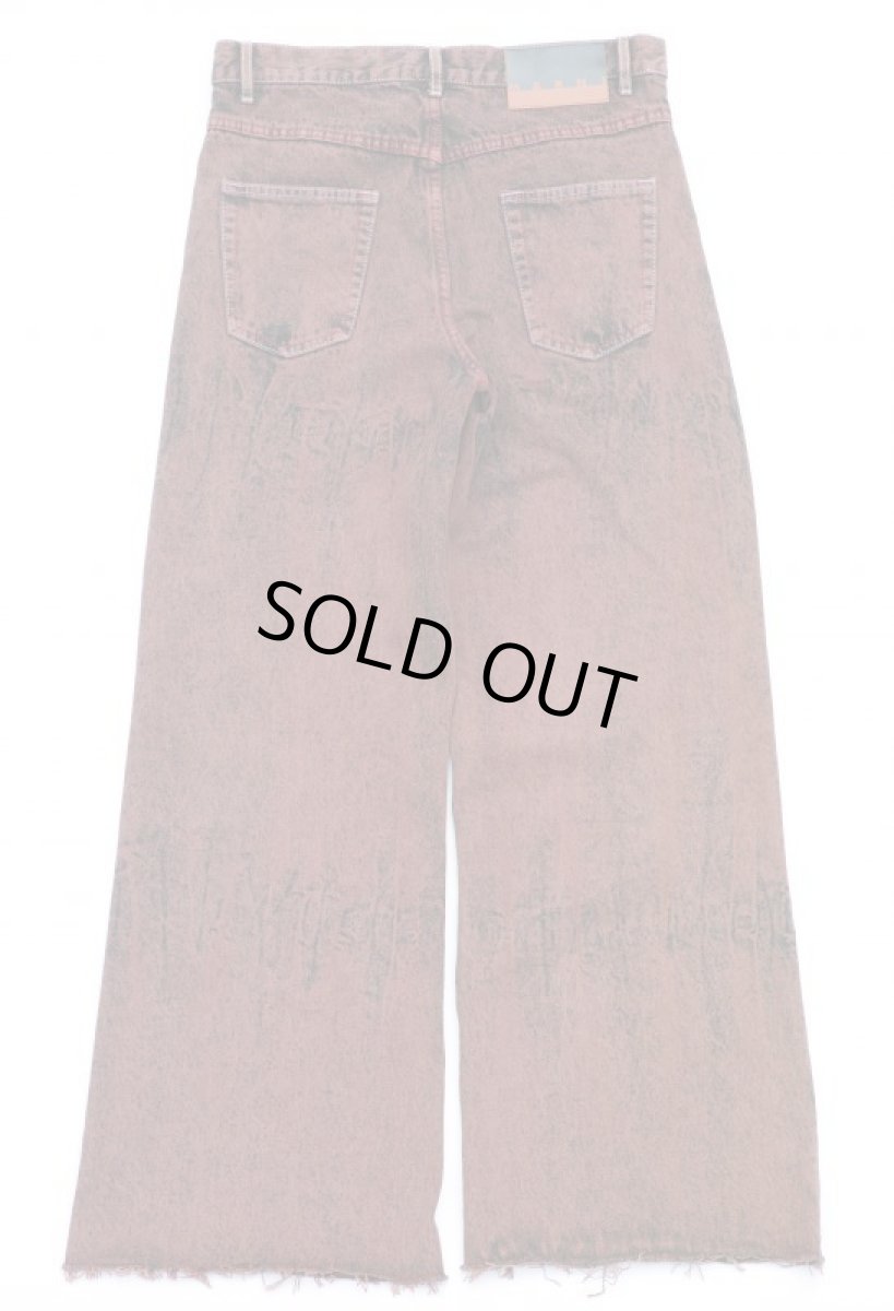 画像10: M A R N I  OVERDYED DENIM PANTS (10)