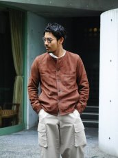 画像19: VARDE77  NO COLLAR NUBUCK LEATHER JACKET (19)