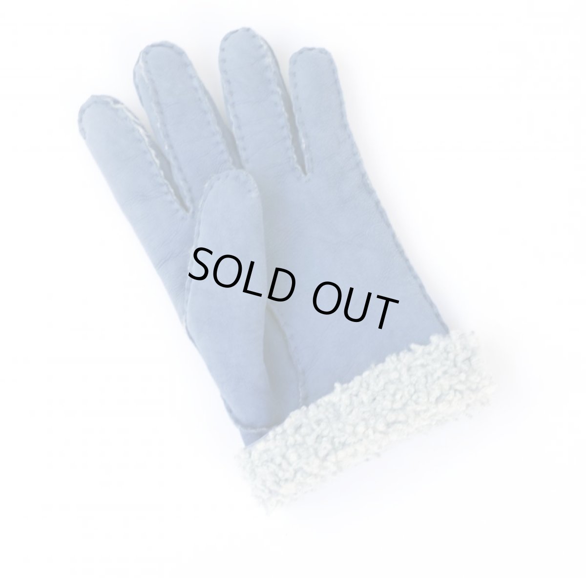 画像3: MOUTON GLOVE　BLUE　made in italy (3)