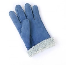 画像3: MOUTON GLOVE　BLUE　made in italy (3)