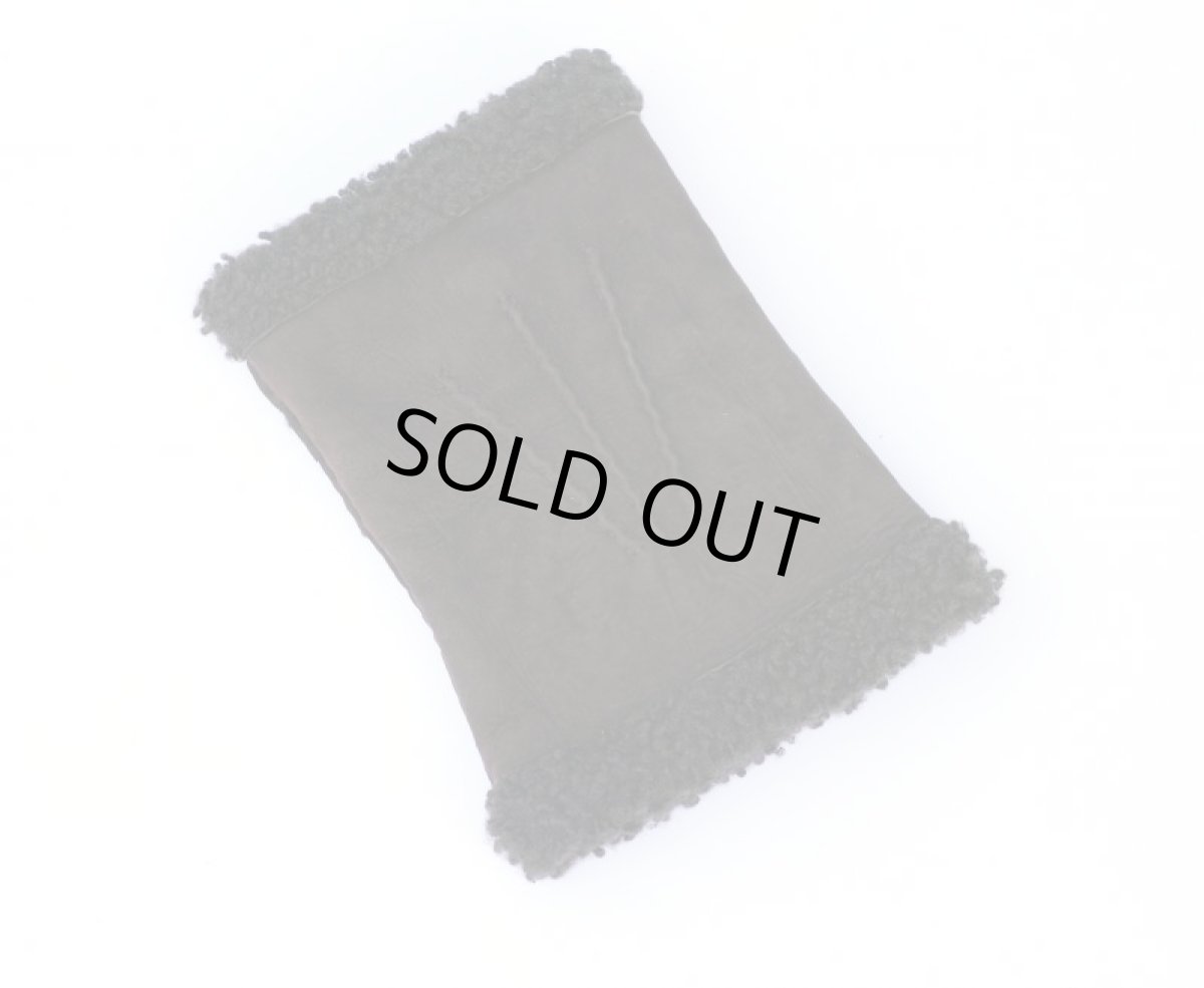 画像2: OPEN FINGER MOUTON GLOVE BROWN made in italy (2)