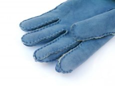 画像4: MOUTON GLOVE　BLUE　made in italy (4)