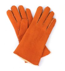 画像1: MOUTON GLOVE　ORANGE　made in italy (1)