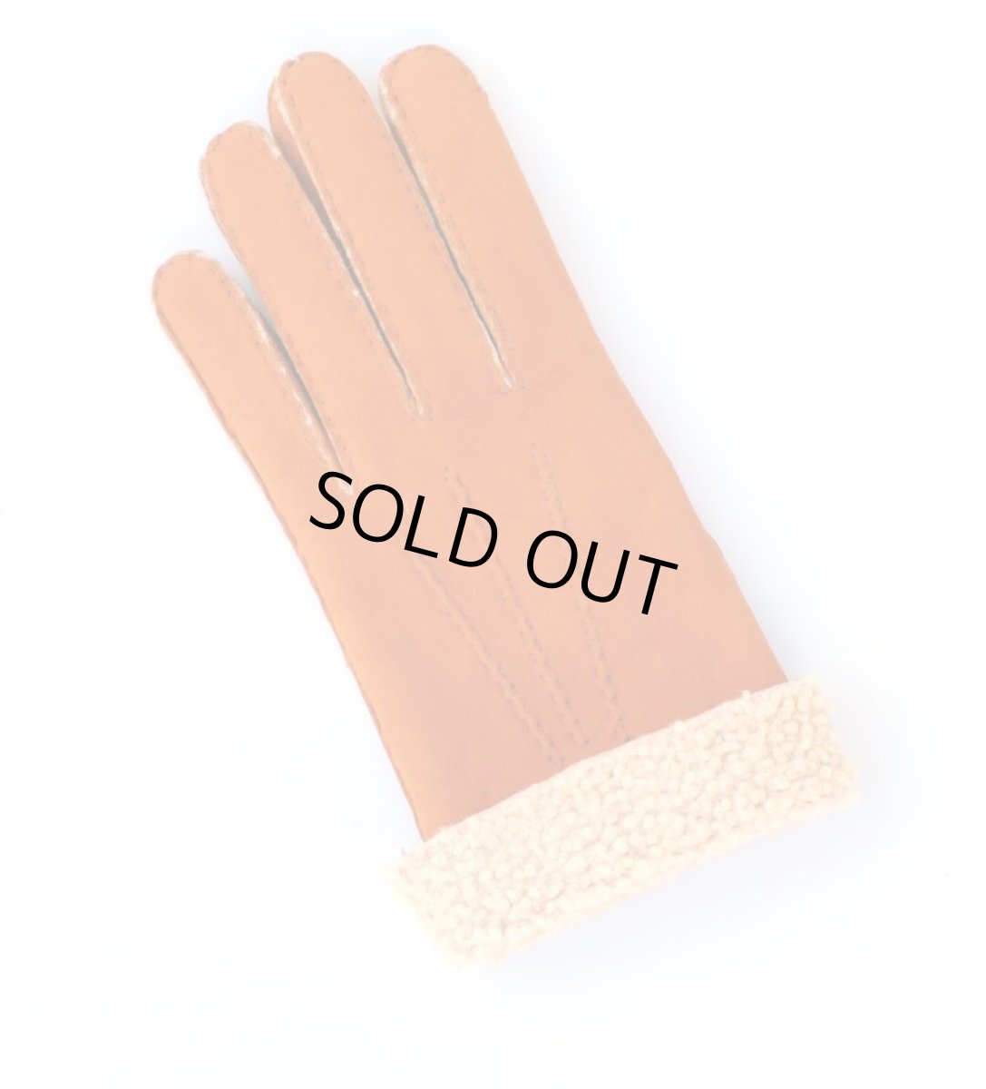 画像2: MOUTON GLOVE　ORANGE　made in italy (2)