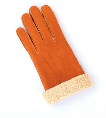 画像2: MOUTON GLOVE　ORANGE　made in italy (2)