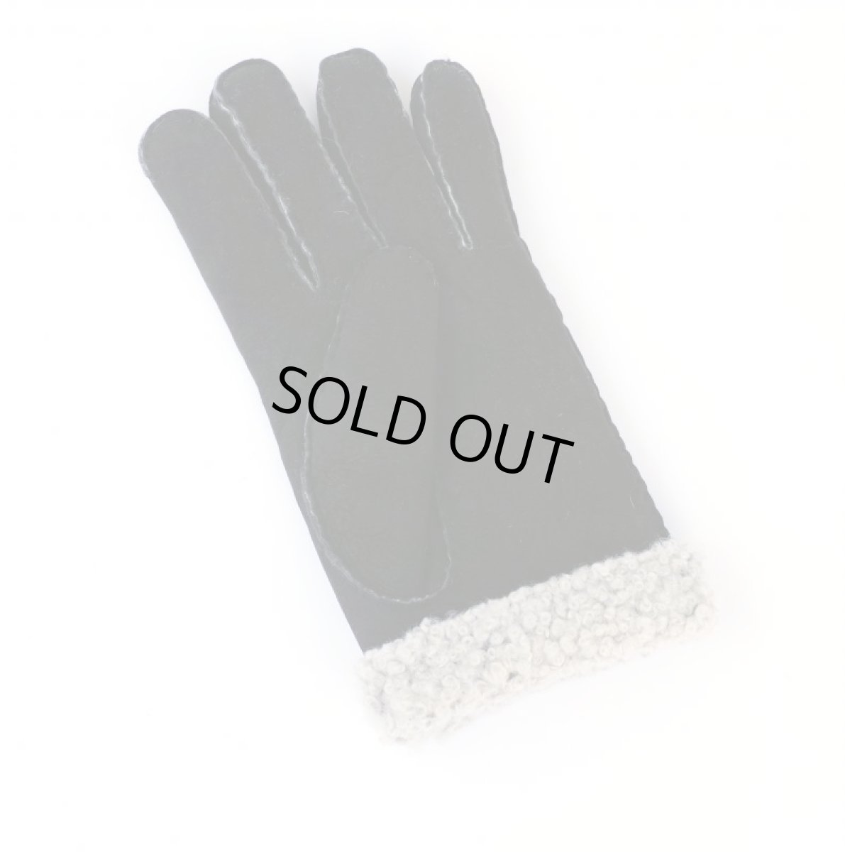 画像3: MOUTON GLOVE BLACK made in italy (3)