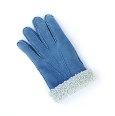 画像2: MOUTON GLOVE　BLUE　made in italy (2)