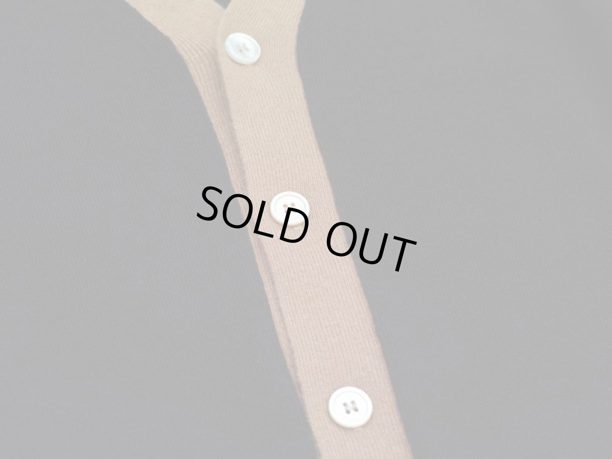 画像5: M A R N I  COLOR BLOCK CARDIGAN BROWN (5)