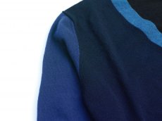 画像4: M A R N I  COLOR BLOCK CARDIGAN NAVY (4)