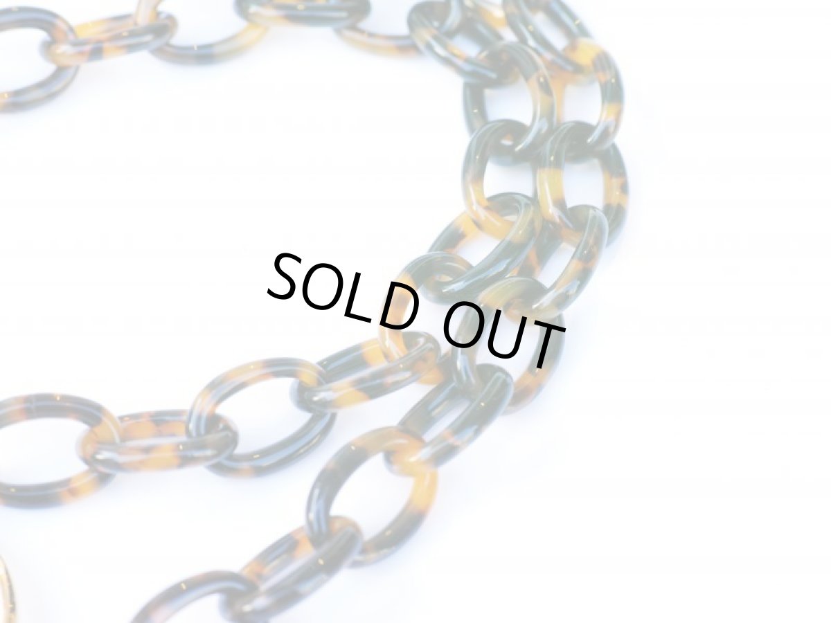 画像4: ACETATE/18K GOLD JEWELRY TORTOISE (4)