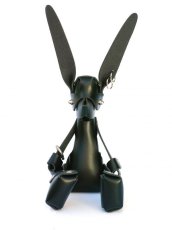 画像3: ANIMAL LEATHER DOLL BLACK (3)