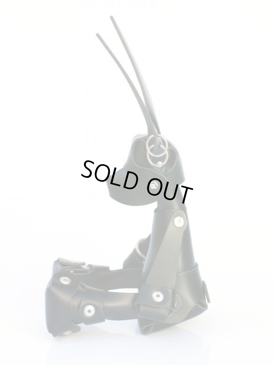 画像2: ANIMAL LEATHER DOLL BLACK (2)