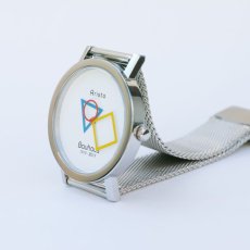 画像2: ARISTO BAUHAUS 1919-2019 WHITE Metal Strap (2)