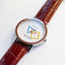 画像4: ARISTO BAUHAUS 1919-2019 WHITE Leather Strap (4)