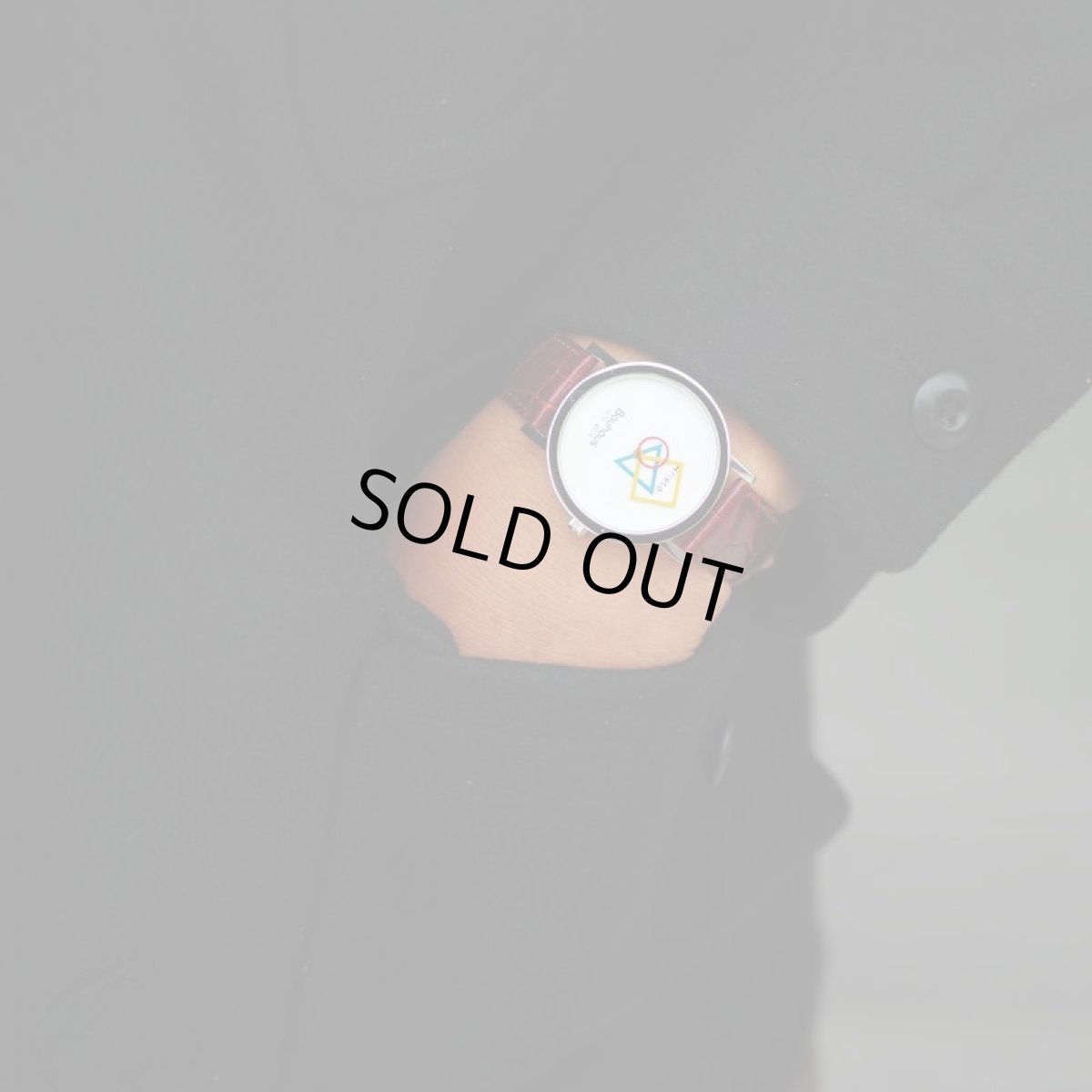 画像9: ARISTO BAUHAUS 1919-2019 WHITE Leather Strap (9)