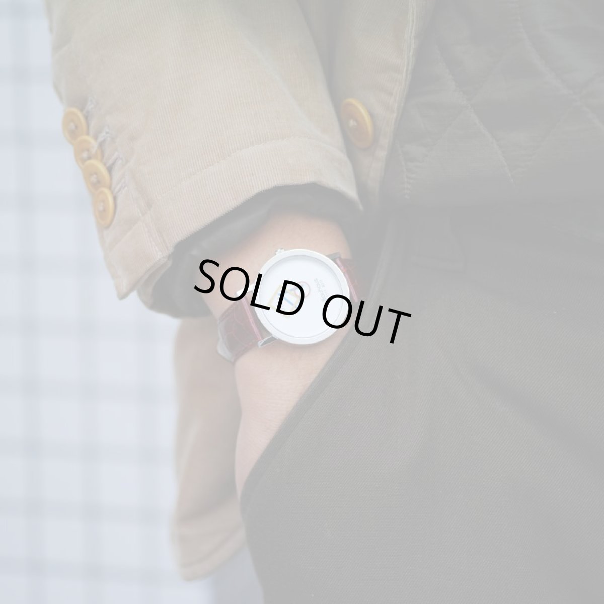 画像8: ARISTO BAUHAUS 1919-2019 WHITE Leather Strap (8)