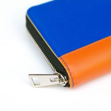 画像3: M A R N I ROUND ZIP SHORT WALLET BLUE (3)