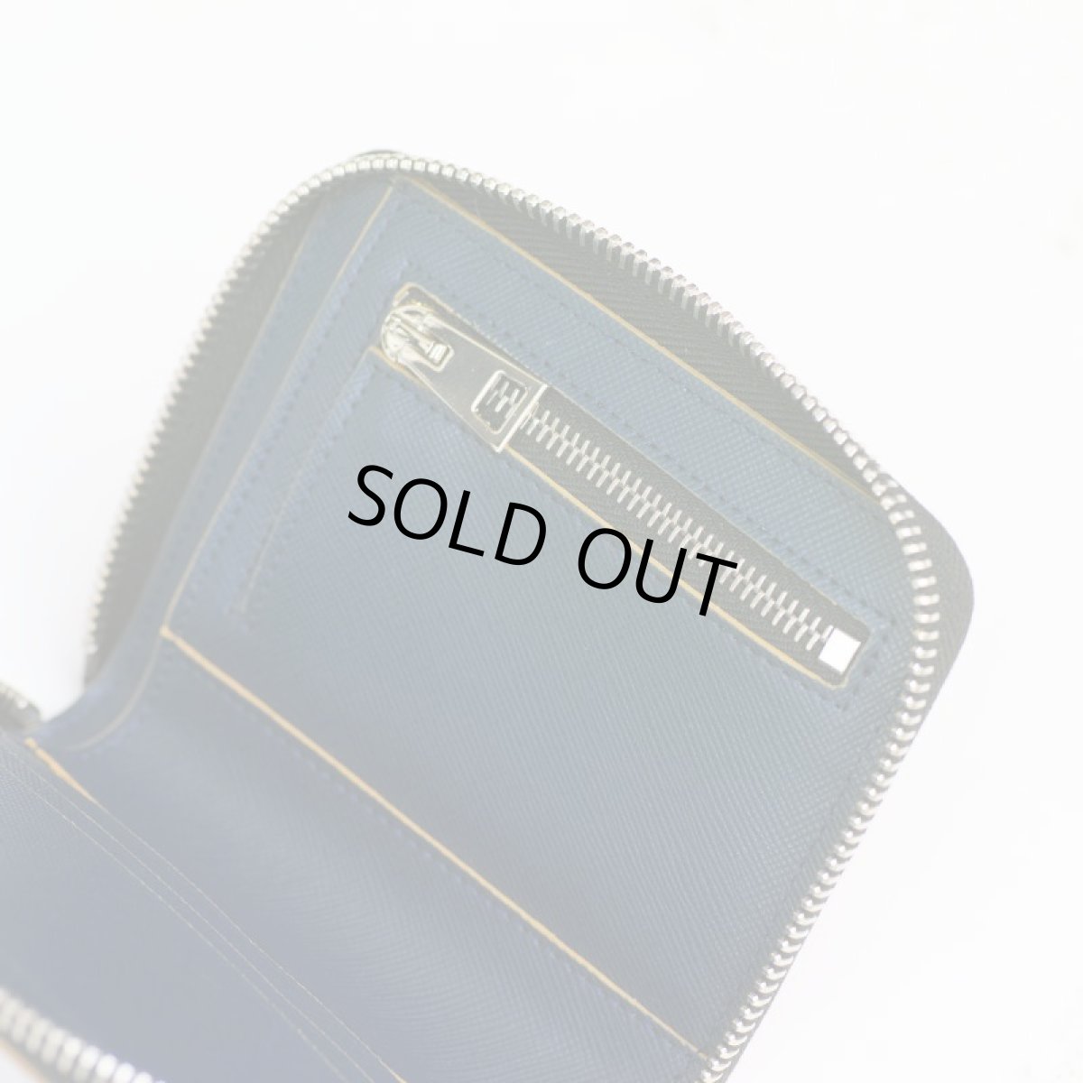画像5: M A R N I ROUND ZIP SHORT WALLET BLUE (5)