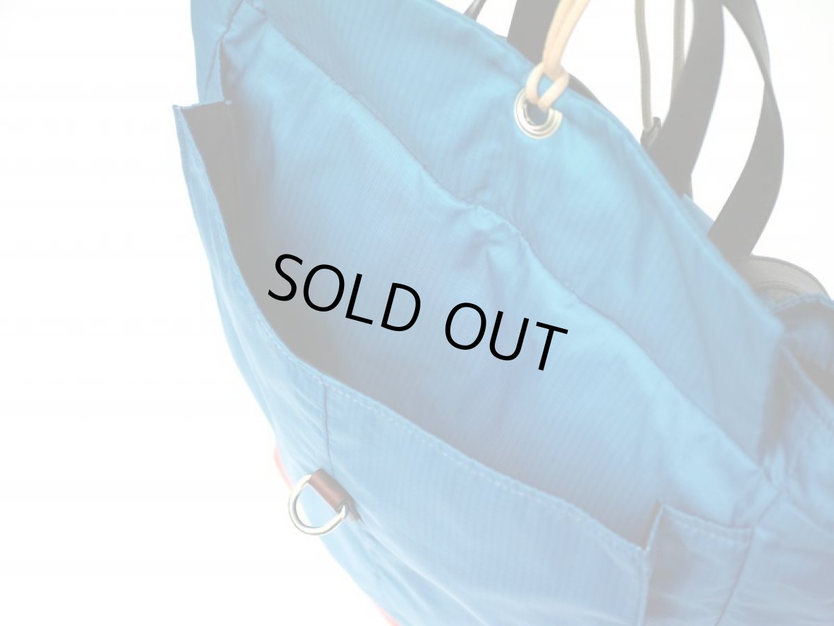画像7: M A R N I 2WAY TOTE BAG BLUE (7)