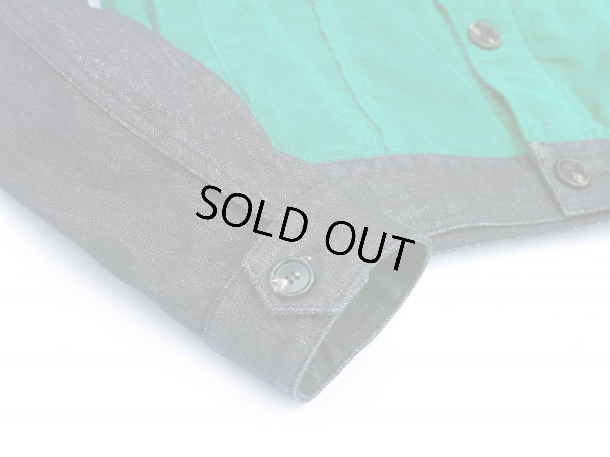 画像6: M A R N I  DENIM CORDUROY JACKET EMERALD (6)