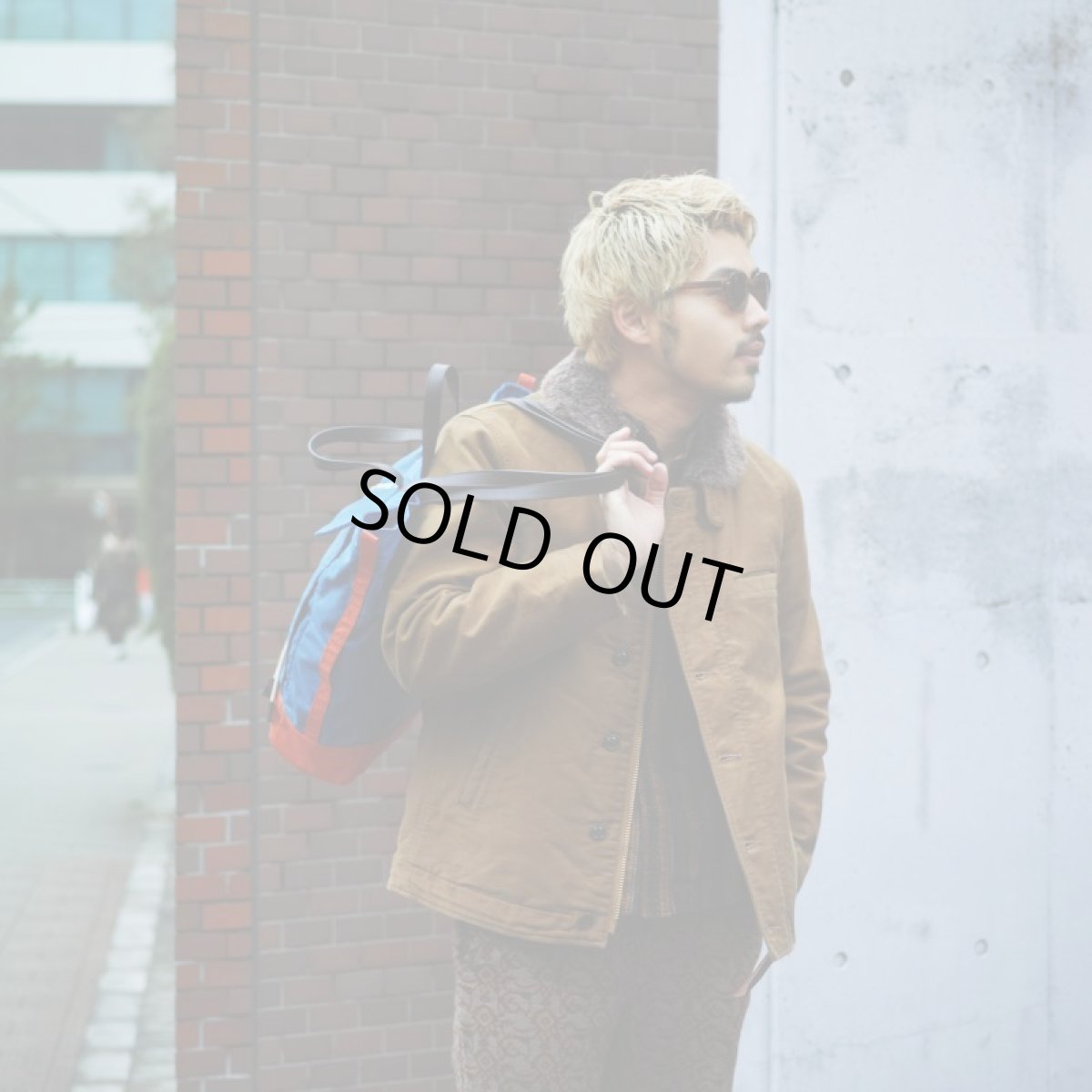 画像10: M A R N I 2WAY TOTE BAG BLUE (10)