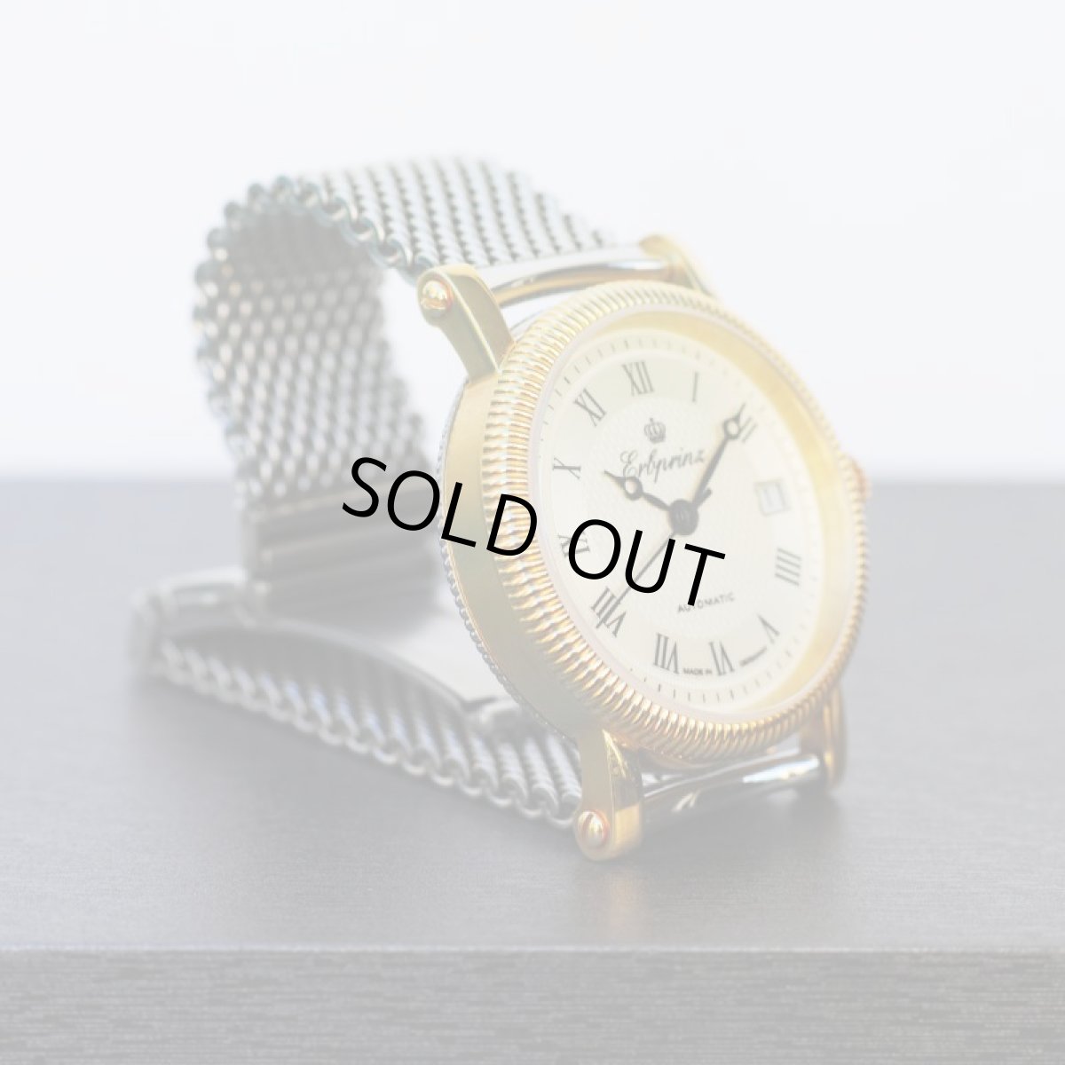 画像5: ERBPRINZ　AOUTOMATIC WATCH　GOLD (5)