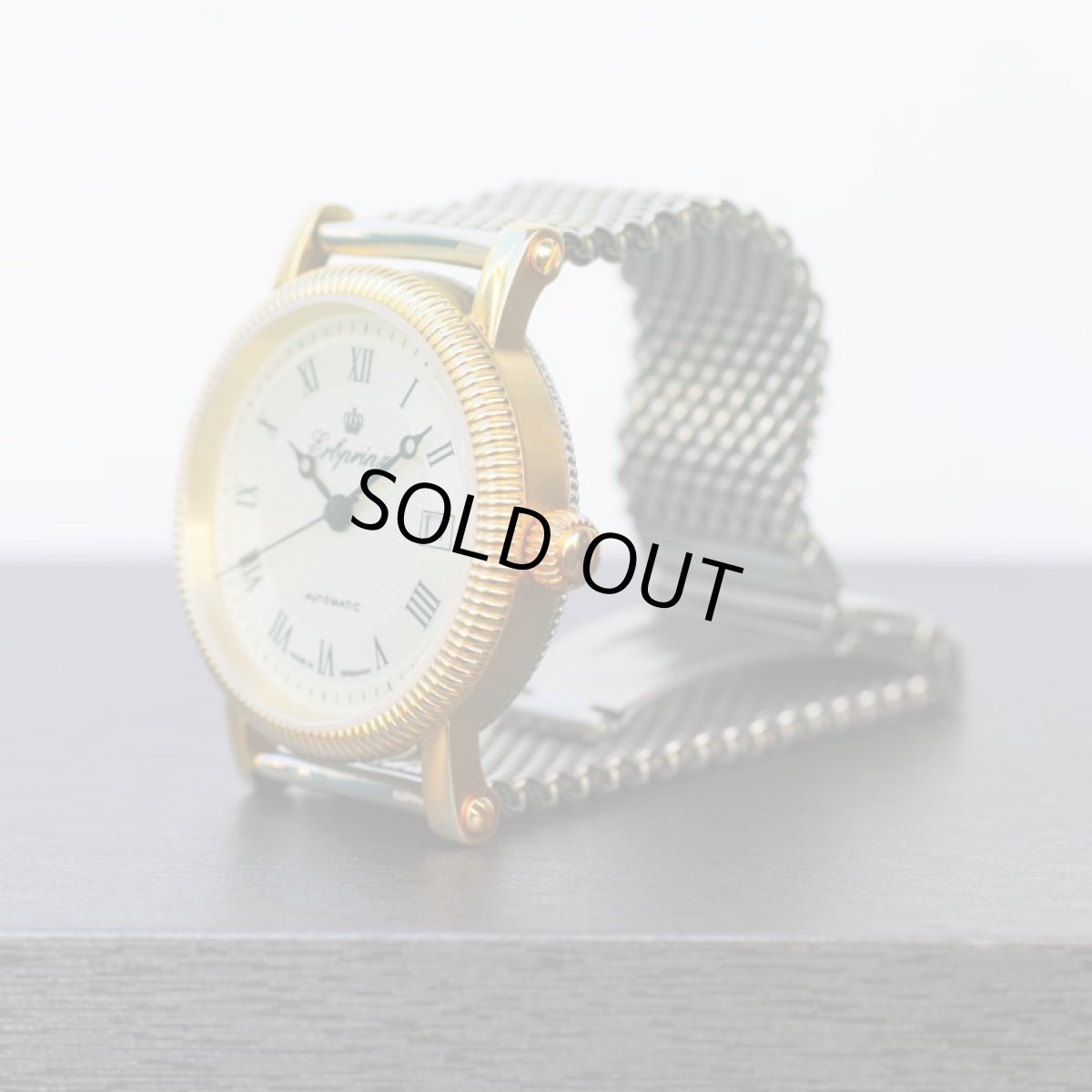 画像2: ERBPRINZ　AOUTOMATIC WATCH　GOLD (2)