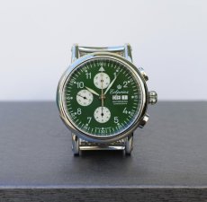 画像1: ERBPRINZ　AOUTOMATIC CHRONOGRAPH WATCH　OLIVE (1)