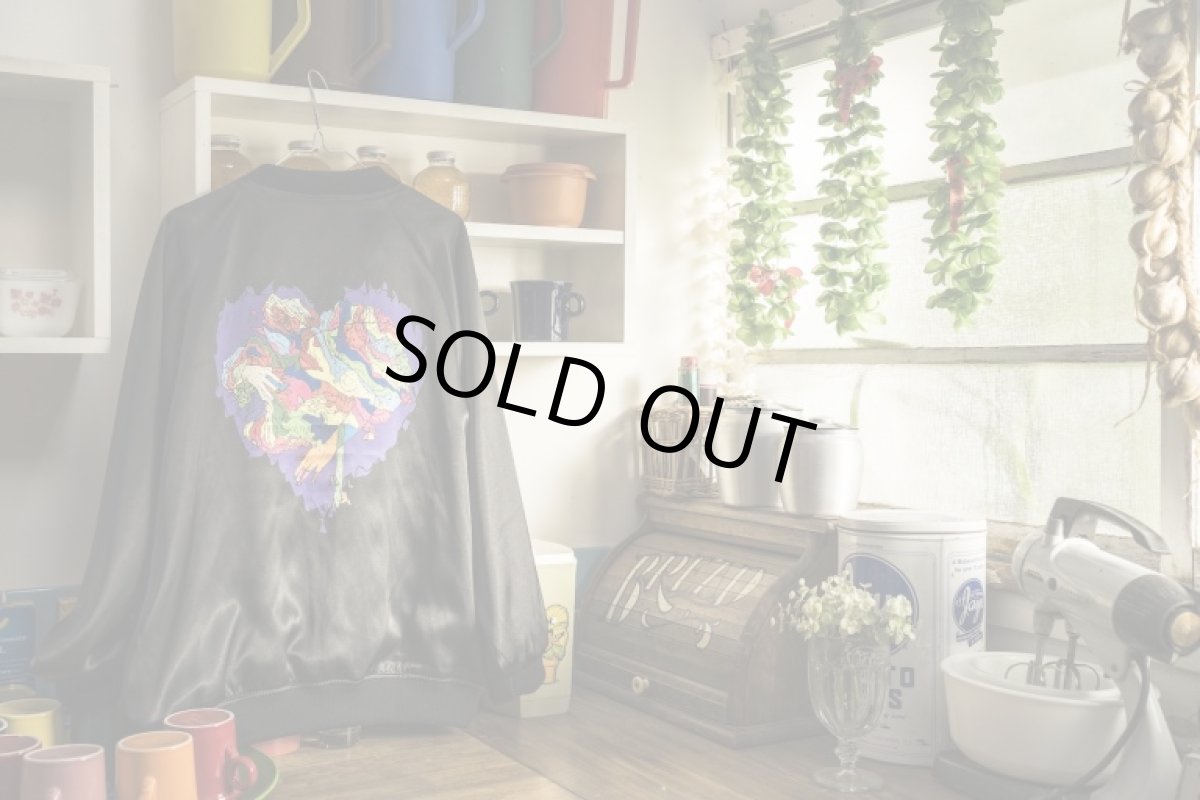 画像7: VARDE77 JUNKIE HEART SATIN JACKET (7)