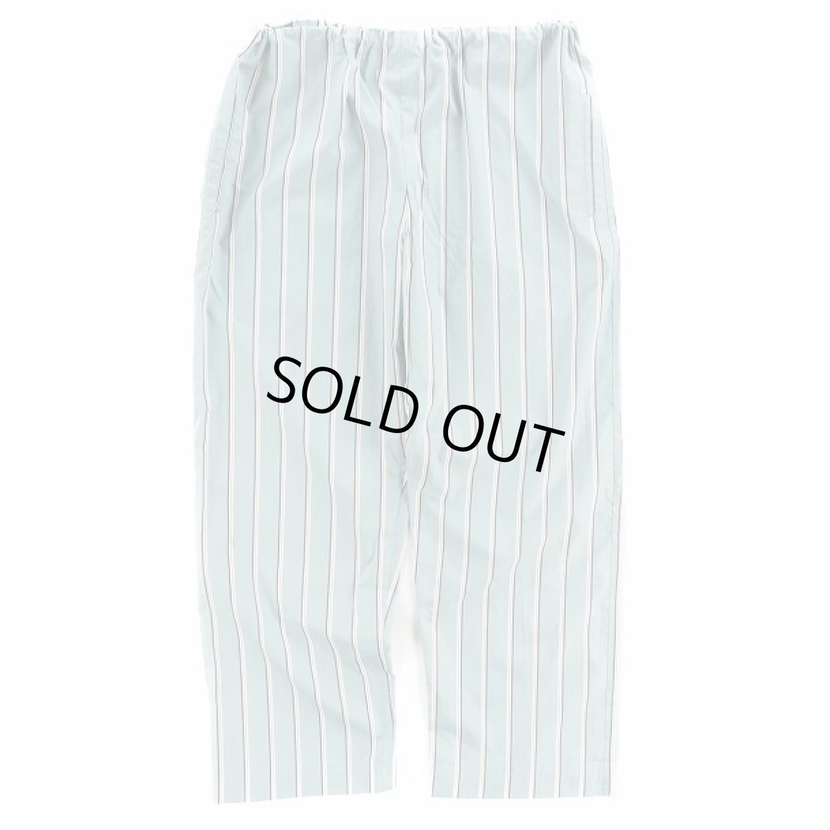 画像1: VARDE77 STRIPE PAJAMA PANTS LIME (1)