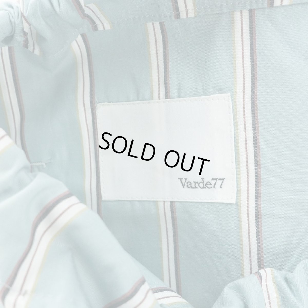 画像2: VARDE77 STRIPE PAJAMA PANTS LIME (2)