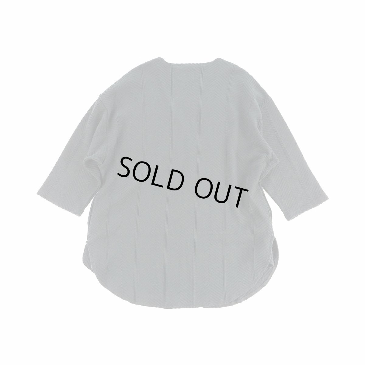 画像6: BIG HERRINGBONE KNIT CARDIGAN black (6)