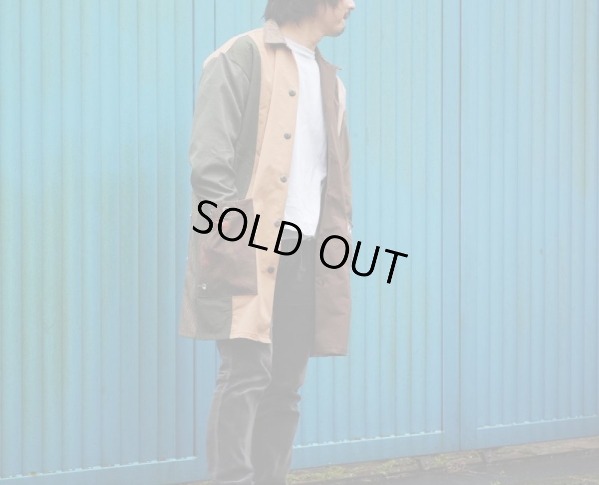 画像16: VARDE77 -makeover- MILITARY MIX COAT (16)