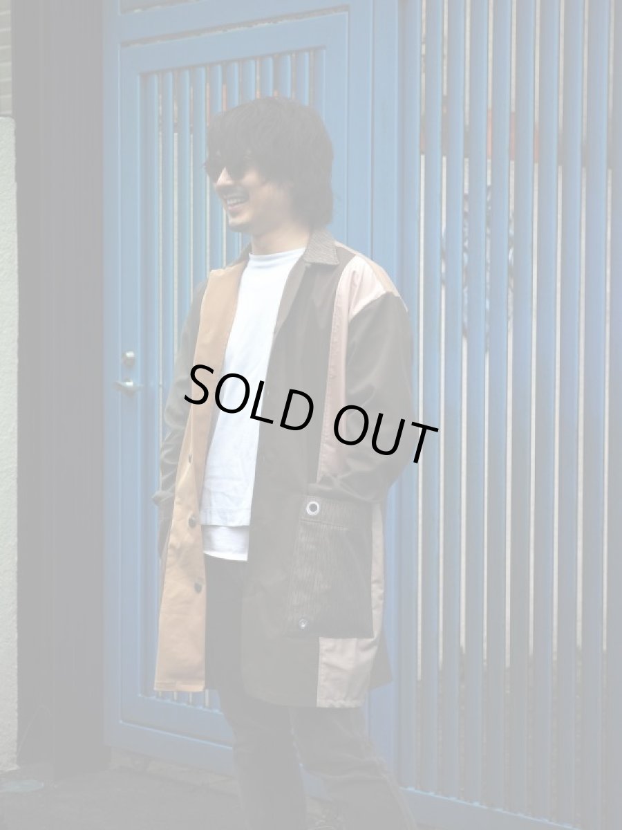 画像17: VARDE77 -makeover- MILITARY MIX COAT (17)