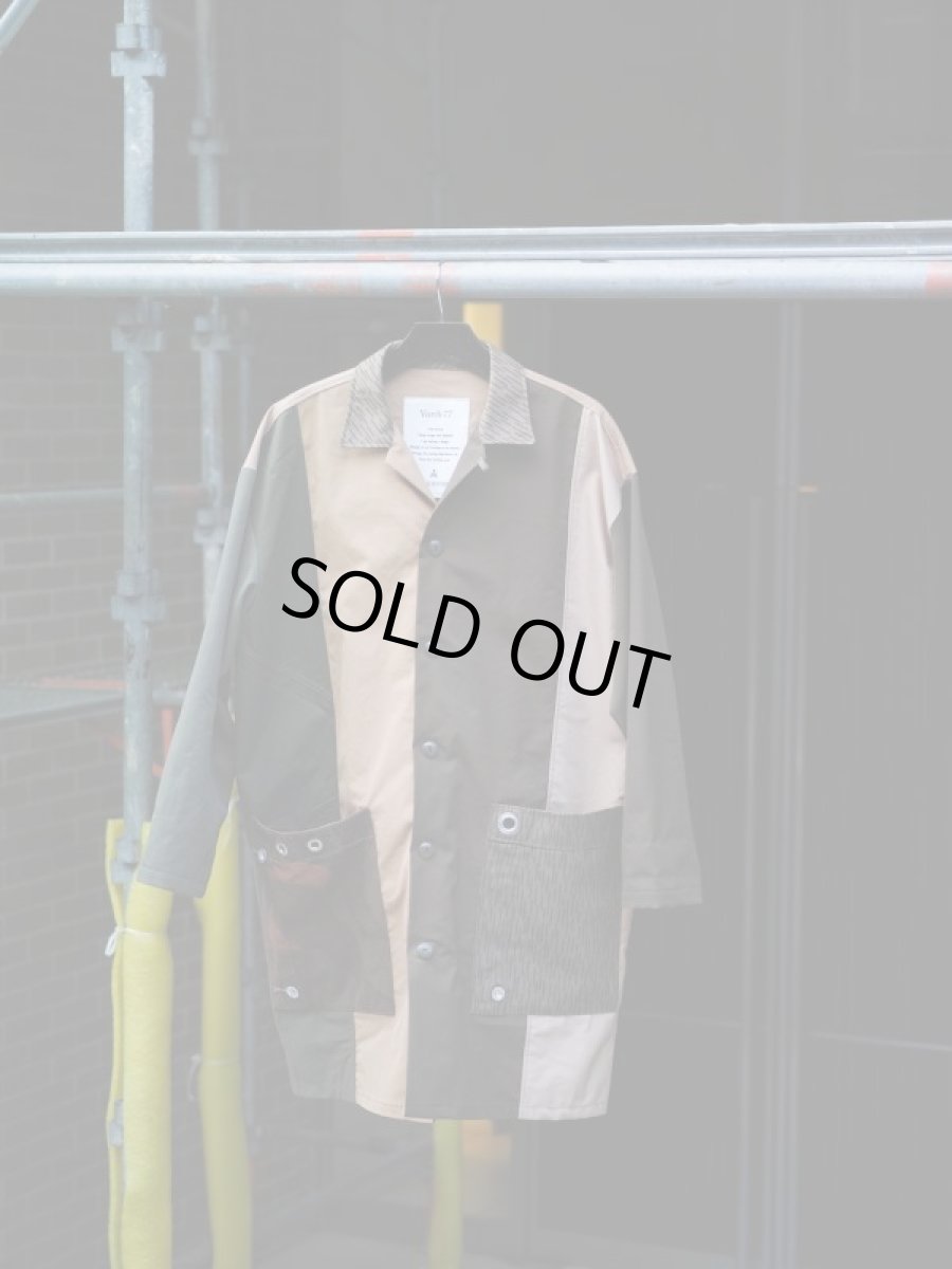 画像11: VARDE77 -makeover- MILITARY MIX COAT (11)