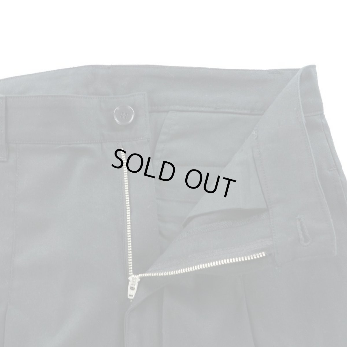 画像6: VARDE77 LONG TAC CHINO PANTS BLACK (6)